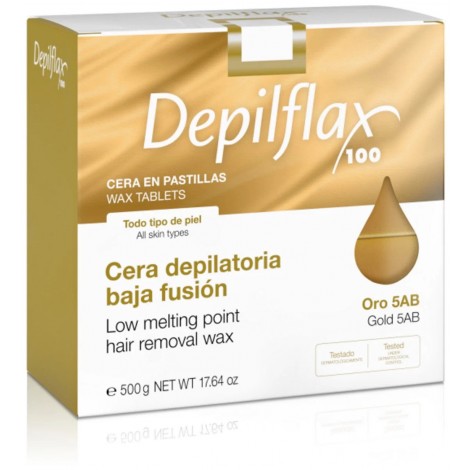 Depilflax Extra Золотой воск горячий в дисках (500 гр)