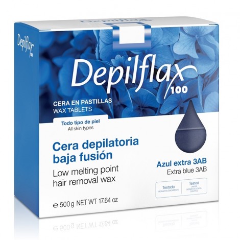 Depilflax Extra Азуленовый воск горячий в дисках (500 гр)