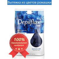 Depilflax Extra Азуленовый воск горячий в дисках (1000 гр)