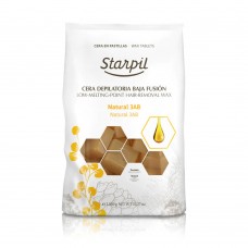 Starpil Cera Natural Натуральный пленочный воск для депиляции в брикетах (1 кг)
