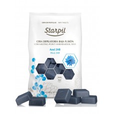 Starpil Cera Azul Азуленовый пленочный воск для депиляции в дисках (1 кг)