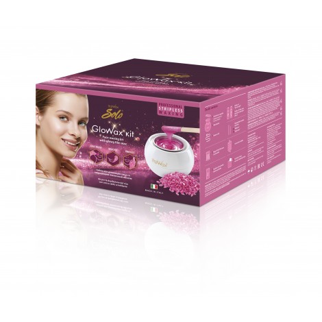 УЦЕНКА ItalWax Solo GloWax Kit набор для депиляции лица