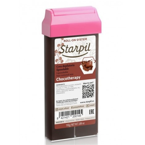 Starpil Chocotherapy Шоколодный воск в картридже (средней плотности) (110 гр)