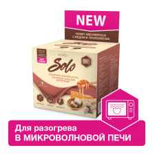 ItalWax Solo сахарная паста для депиляции Мед и прополис (250 мл) (шпатель и полоски в комплекте)