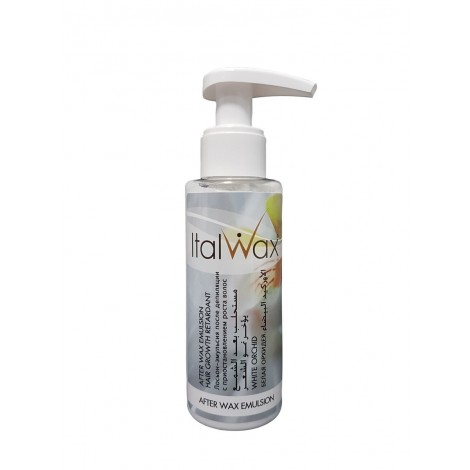 ItalWax After Wax Emulsion лосьон-эмульсия после депиляции с замедлением роста волос Белая Орхидея (100 мл)