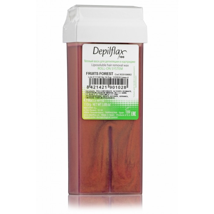 Depilflax Лесные ягоды воск в картридже (100 мл) (110 гр)