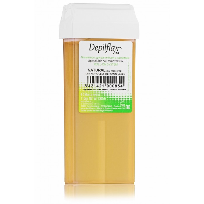 Depilflax Натуральный воск в картридже (100 мл) (110 гр)