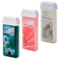 УЦЕНКА Набор ItalWax Natura Азулен + Роза + Белый шоколад Ассорти в картридже (100 мл) - 3 шт