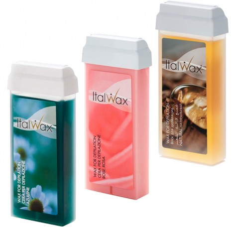 УЦЕНКА Набор ItalWax Natura Азулен + Роза + Натуральный Ассорти в картридже (100 мл) - 3 шт