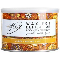 ItalWax Flex Янтарь теплый воск в банке (400 мл)