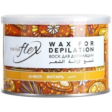 ItalWax Flex Янтарь теплый воск в банке (400 мл)