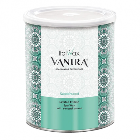 ItalWax Nirvana/Vanira Сандал теплый воск в банке (800 мл)