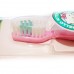 Smile Guard Hello Kitty Travel Kit 2 зубная щетка на присоске с колпачком мягкая щетина для детей от 3 лет