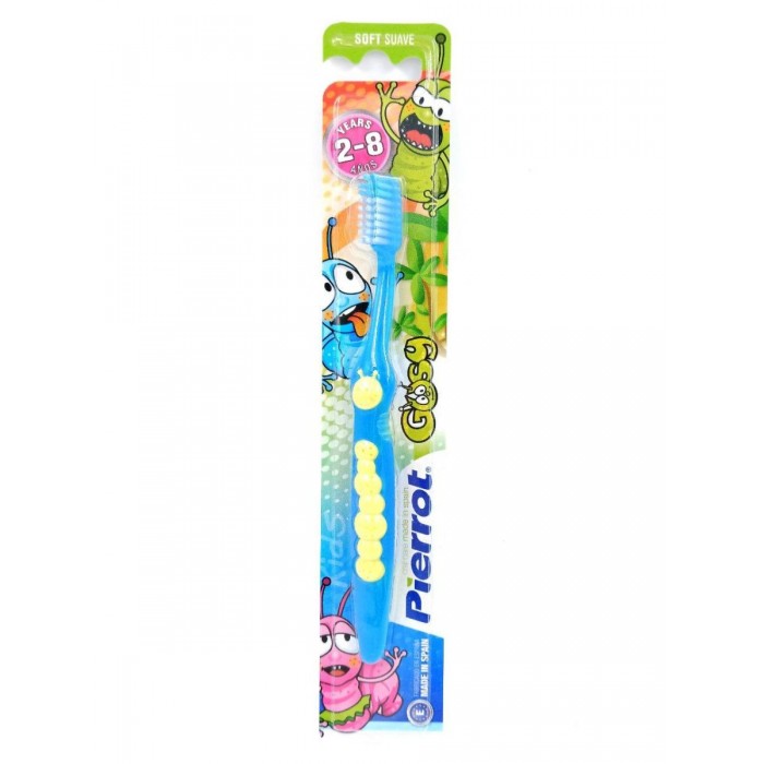 Pierrot Gusy зубная щетка с мягкими щетинками для детей от 2 до 8 лет (1 шт)
