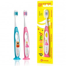 Dentissimo Kids детская зубная щетка на присоске, 2-6 лет