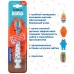 Longa Vita Kids зубная щетка мигающая оригинальная на присоске с мягкими щетинками для детей от 5 до 10 лет (1 шт)