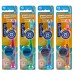 Longa Vita Kids Фиксики зубная щетка на присоске с колпачком с мягкими щетинками для детей от 3 лет (1 шт)