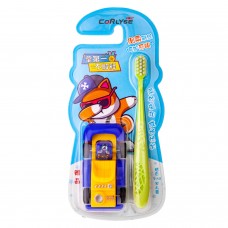 Corlyse Kids NO.306 детская зубная щетка с игрушкой-машинкой 4-12 лет (1 шт)