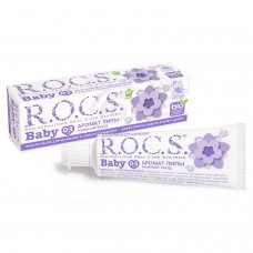 ROCS Baby зубная паста аромат липы для детей от 0 до 3 лет (45 гр)