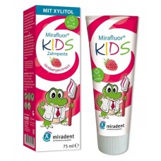 Miradent Mirafluor Kids детская зубная паста Малина 0-6 лет (75 мл)