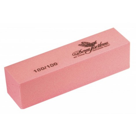 Dona Jerdona Баф шлифовочный для искусственных ногтей розовый 100/100 101192, шт