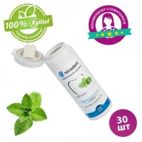Miradent Xylitol жевательная резинка Перечная мята (30 шт) (30 гр)