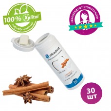 Miradent Xylitol жевательная резинка Корица (30 шт) (30 гр)