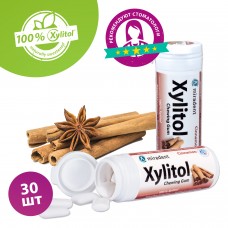 Miradent Xylitol Cannelle жевательная резинка корица 30 шт (30 гр)