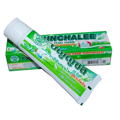Punchalee Herbal Natural растительная натуральная зубная паста с тайскими травами 35 гр