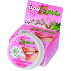 POP 9 Herbs зубная паста 9 трав (30 гр)