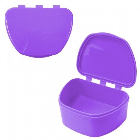Andent DB06 контейнер для хранения ортодонтических конструкций (95*75*38мм) фиолетовый