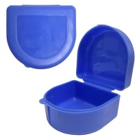 Andent TB06 (80*71*50) контейнер для хранения ортодонтических конструкций синий