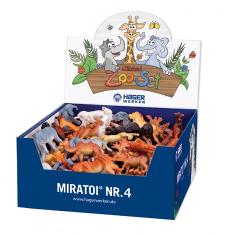 Miratoi №4 Zoo Set игрушки зоопарк (100 шт)