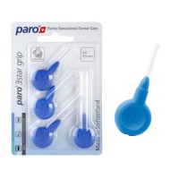 Paro Flexi Grip Ершики, мягкие, диаметр 3 мм, голубые