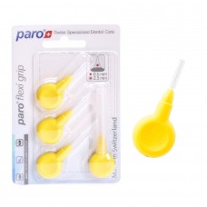 Paro Flexi Grip ершики очень мягкие (2.5 мм) желтые (4 шт)