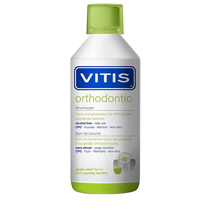 Dentaid Vitis Orthodontic ополаскиватель ортодонтический для брекетов (500 мл)