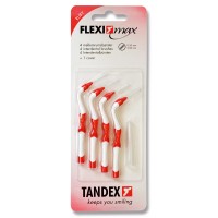 Tandex Flexi Max Ruby межзубные ершики 0.50 мм проволока, 3.00 мм ершик (4 шт) красные