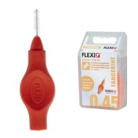 Tandex Flexi Tangerine межзубные ершики 0.45 мм проволока, 2.50 мм ершик (6 шт) оранжевые