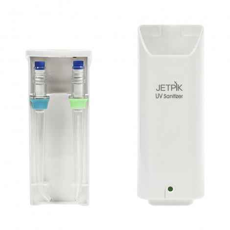 Jetpick UV cанитайзер стерилизатор для зубных щеток и насадок ирригатора