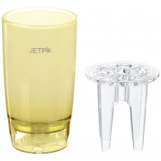 Jetpik стакан с функцией подачи воды (желтый)