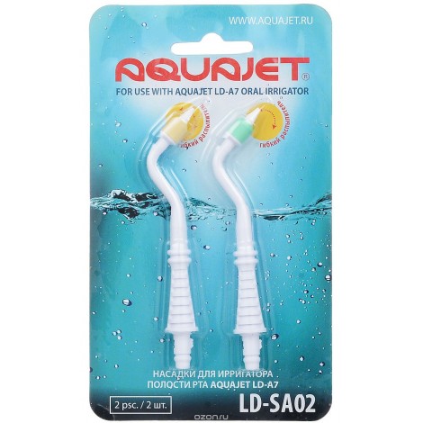 Aquajet LD-SA02 пародонтальные насадки для ирригатора Aquajet LD-A7 (2 шт)