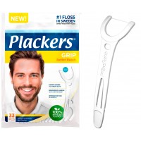 Plackers Grip зубной станок (флоссер) с запатентованной нитью Tuffloss (33 шт)