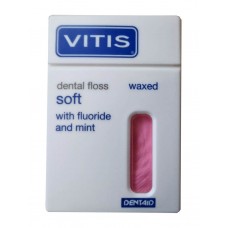 Vitis Waxed Soft вощеная зубная нить мягкая в мягкой упаковке (50 м)