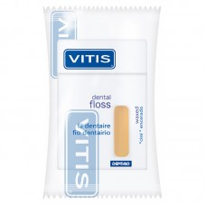 Vitis Waxed Dental Floss зубная нить вощеная/скрученная в мягкой упаковке