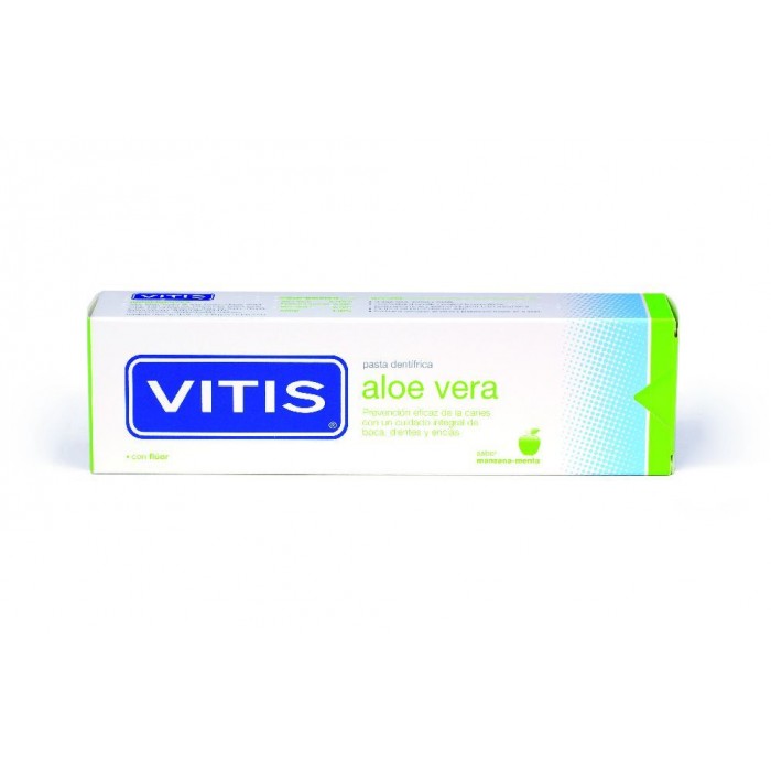 Vitis Aloe Vera зубная паста с яблочно-ментоловым вкусом (100 мл)