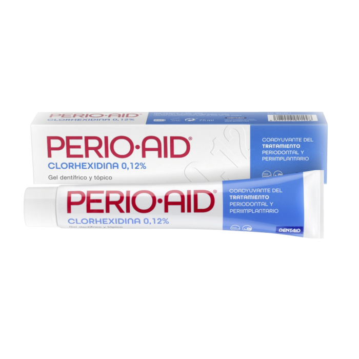 Perio Aid зубная паста-гель с хлоргексидином для применения в первые 2 недели после хирургического вмешательства (75 мл)