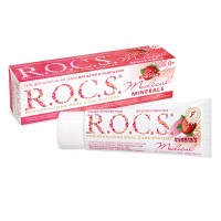 ROCS Medical Minerals детский гель для укрепления зубов Клубника 0+ (45 гр)