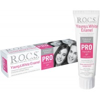 ROCS Pro Young & White Enamel зубная паста для белизны молодой эмали (135 гр)