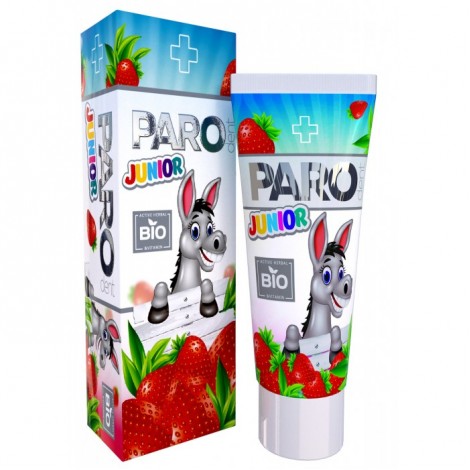 Paro Dent Junior Bio зубная паста с витаминами для детей от 3 до 11 лет (50 мл)
