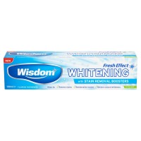 Wisdom Whitening Fresh Effect отбеливающая зубная паста с фтором (100 мл)